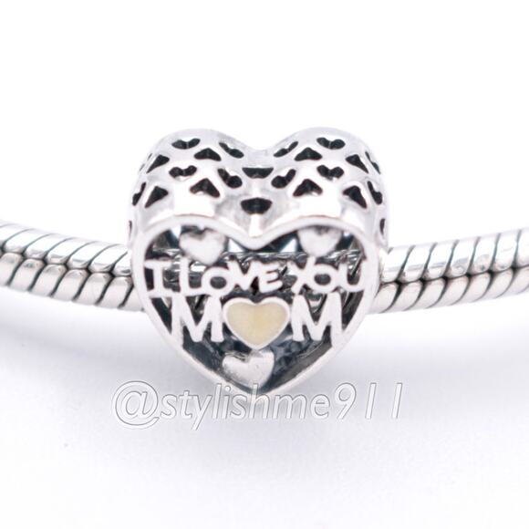 Authentic PANDORA Love for Mother Charm - 792067EN23 - Picture 3 of 10